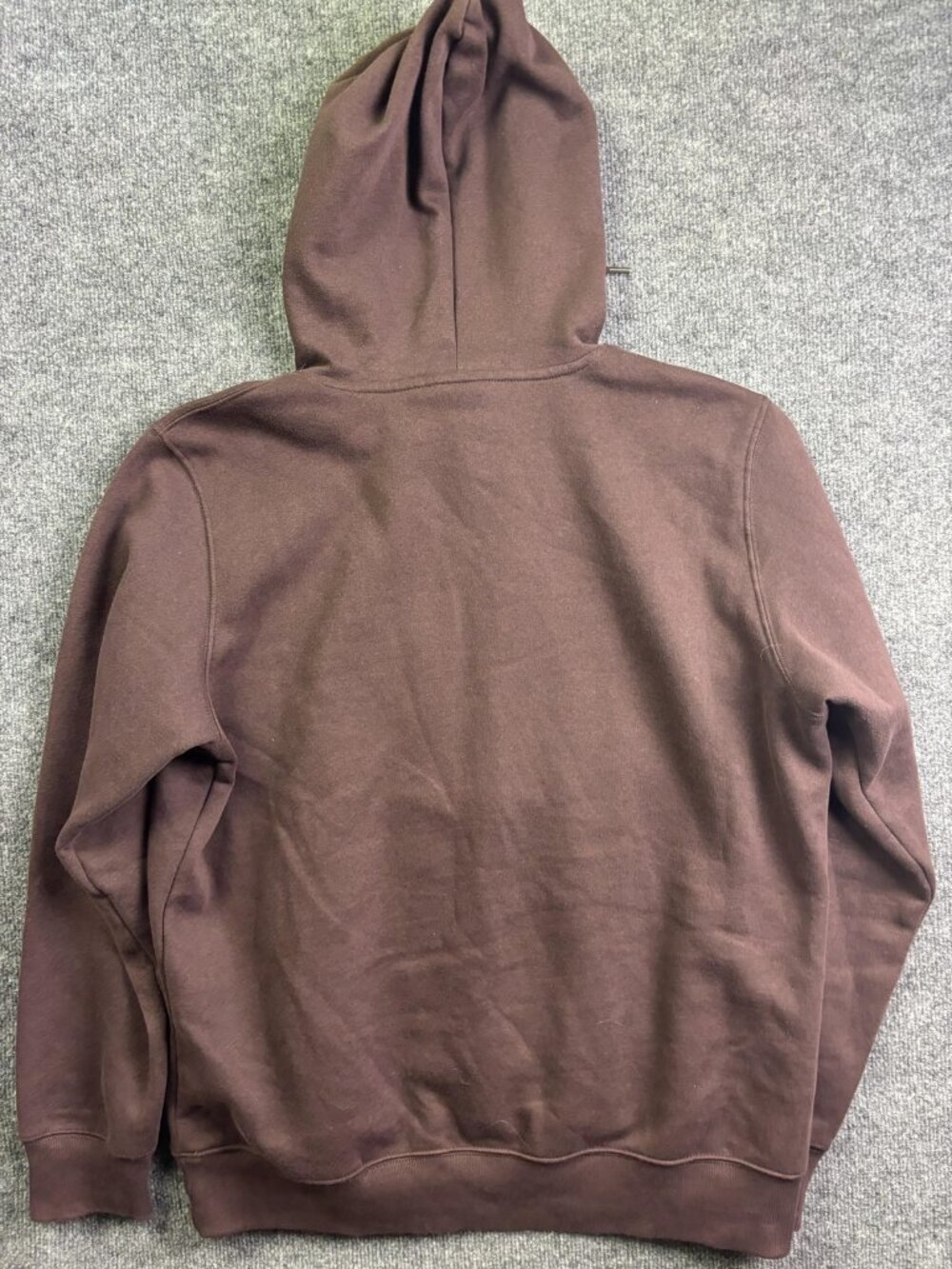The North Face Hoodie Mens Large Brown Pullover Fleece Sweatshirt Logo Graphic - Picture 7 of 7